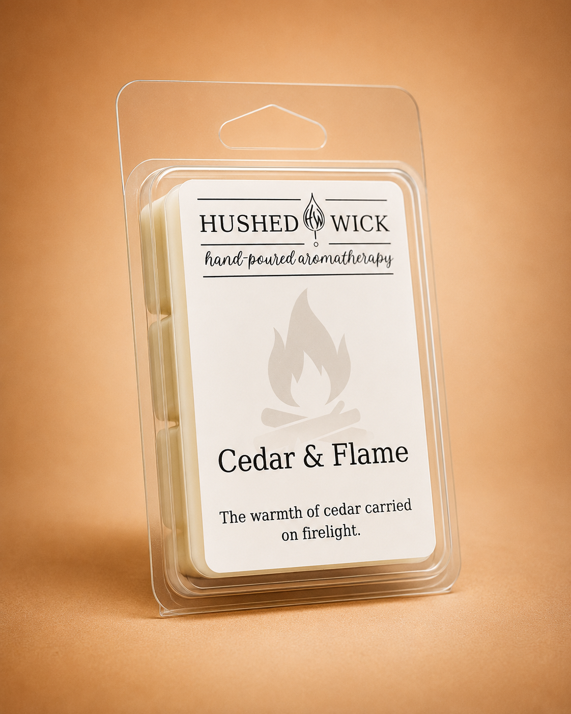 Cedar & Flame Wax Melt