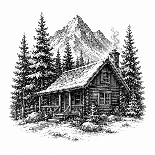 Winter Cabin